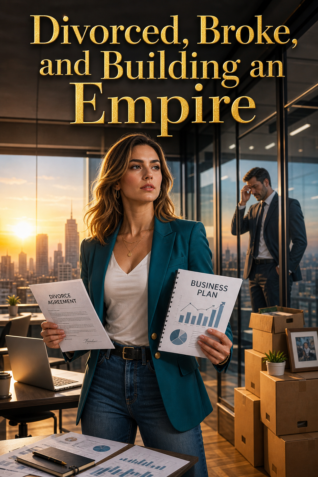 Divorced, Broke, and Building an Empire cover