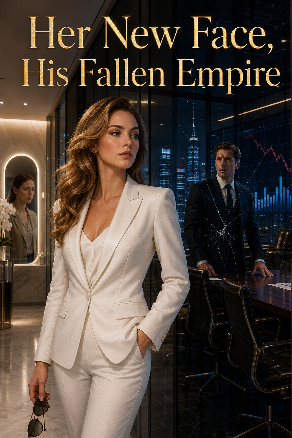 Her New Face, His Fallen Empire cover