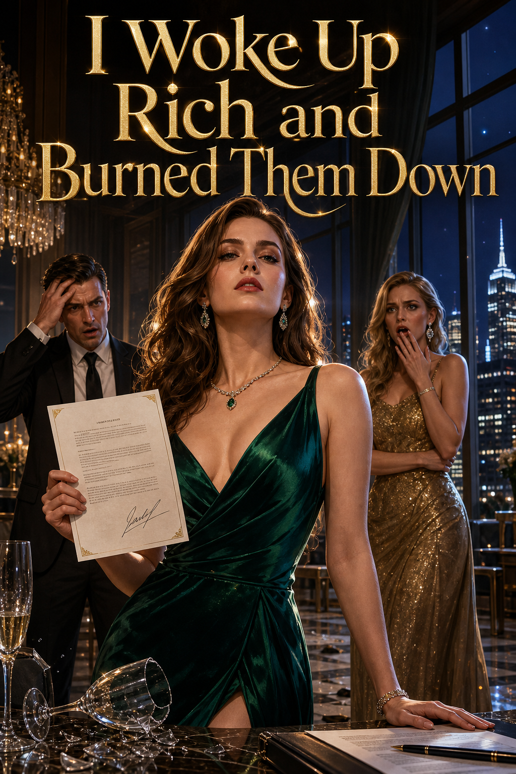 I Woke Up Rich and Burned Them Down cover