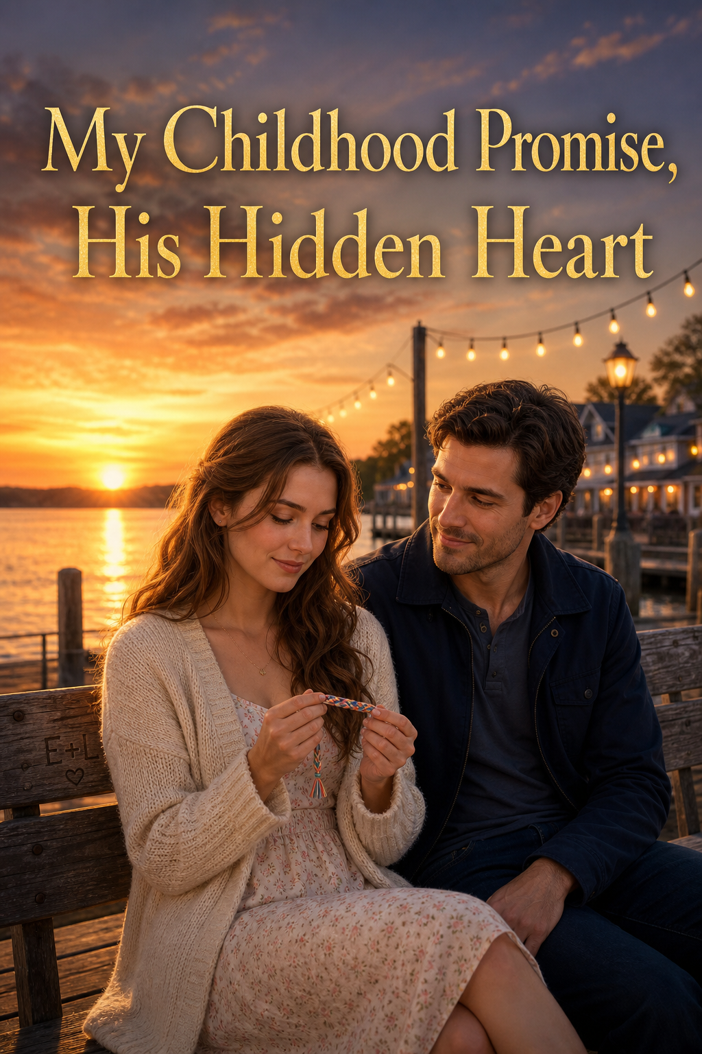 My Childhood Promise, His Hidden Heart cover