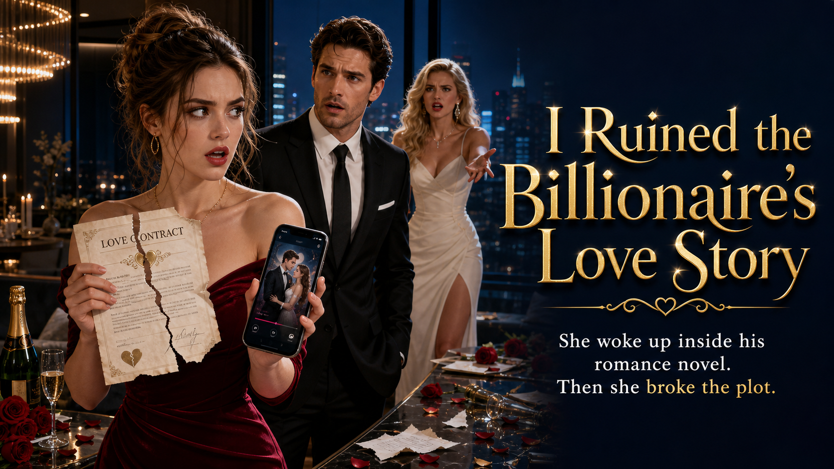 I Ruined the Billionaire's Love Story homepage banner