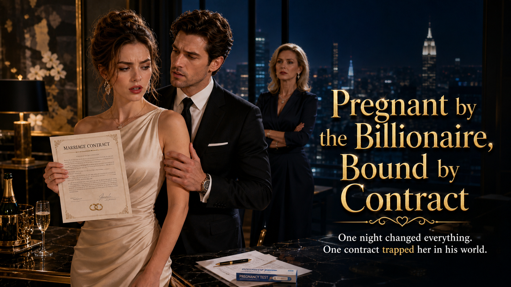 Pregnant by the Billionaire, Bound by Contract homepage banner