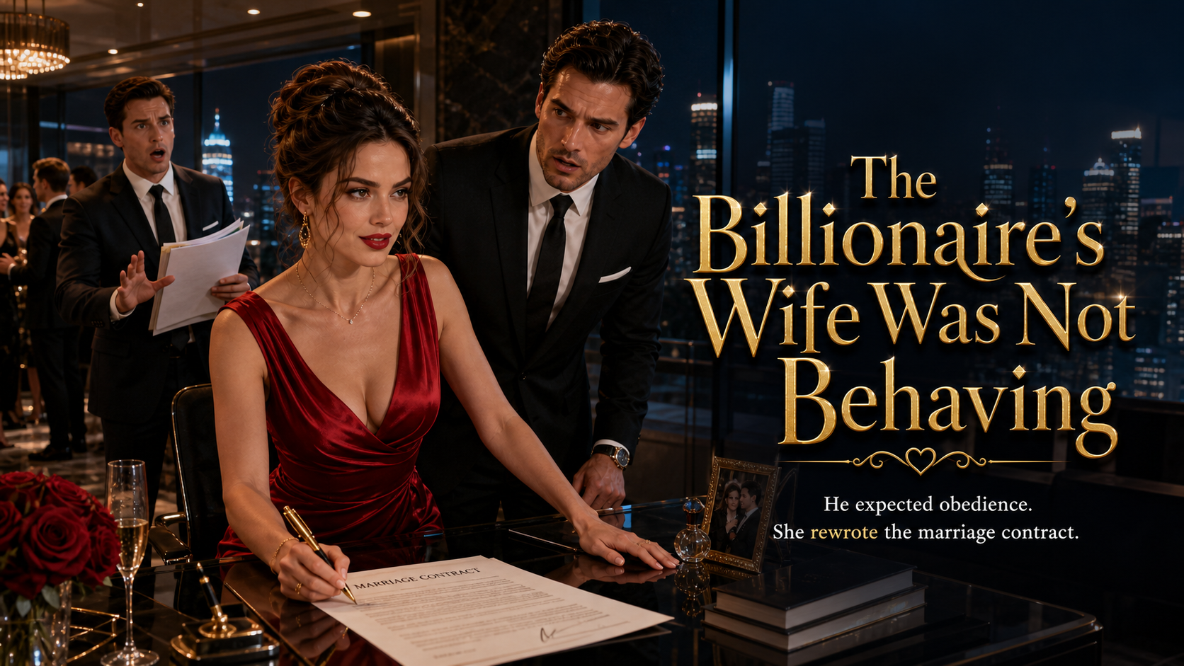 The Billionaire's Wife Was Not Behaving homepage banner