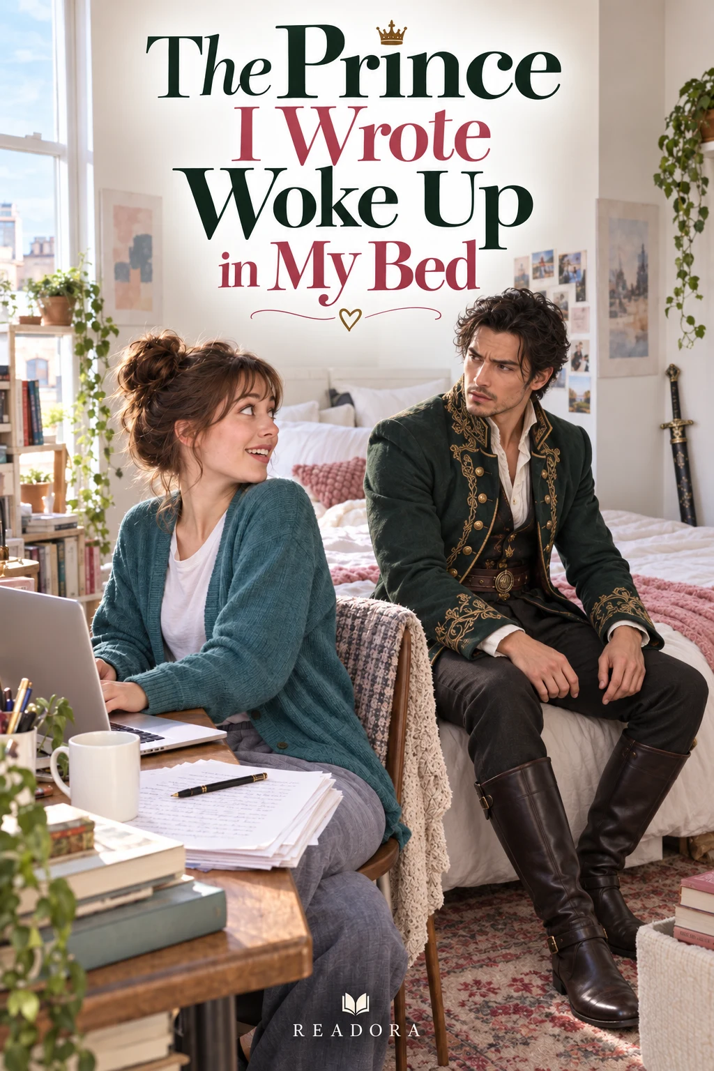 The Prince I Wrote Woke Up in My Bed cover